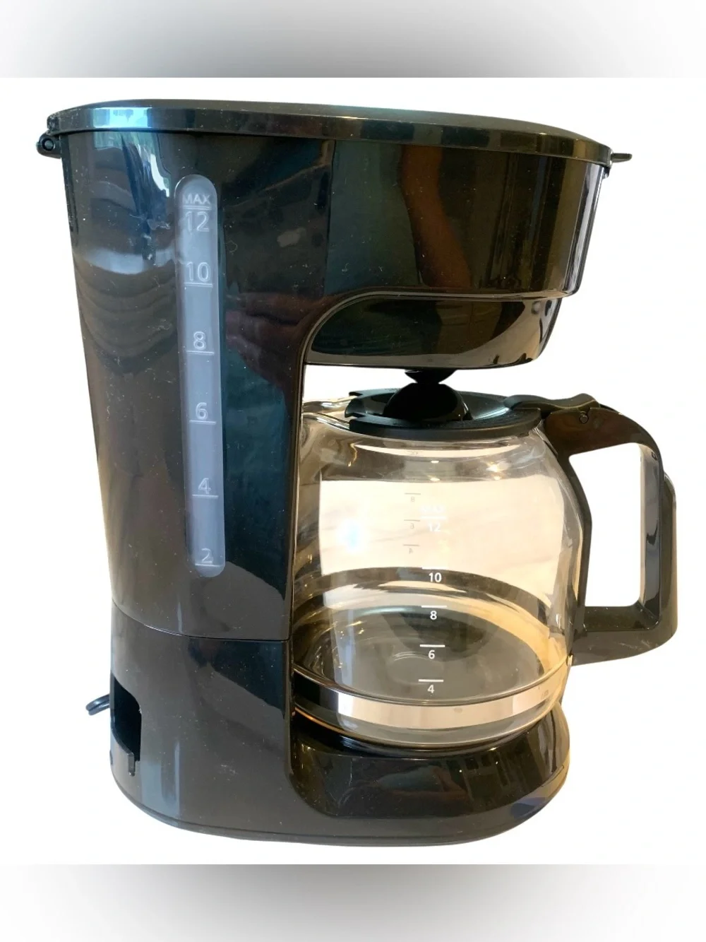 Mainstays Black 12-Cup Drip Coffee Maker W Carafe Auto Pause  Keep Warm Like New